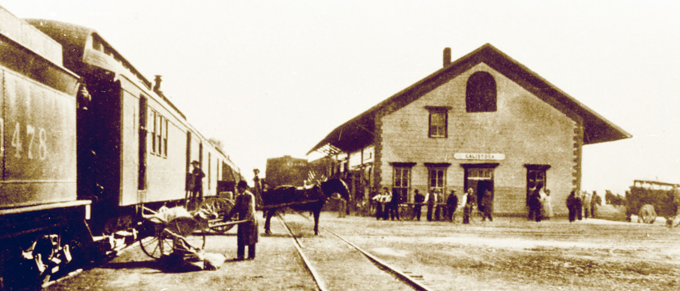Historic Calistoga Rail Station